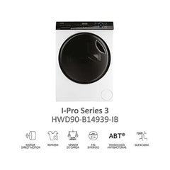 Lavadora Secadora Haier HWD90-B14939-IB I-Pro Series 3 9kg+6kg 1400rpm Clase A/C Direct Motion