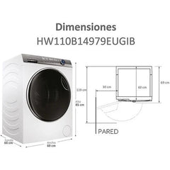 Máquina de Lavar e Secar Roupa Haier HWD1BD14979UNGIB I-Pro Series 7 Plus 10kg+6kg 1400rpm Classe A Autodosagem