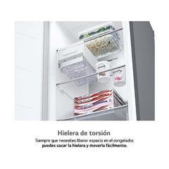 Congelador Vertical LG GFM61MBCSF, 324 l, 186 cm, Total No Frost, Inox Antihuellas