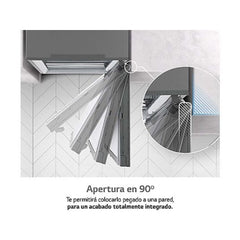 Congelador Vertical LG GFM61MBCSF, 324 l, 186 cm, Total No Frost, Inox Antihuellas