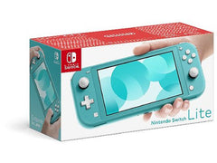 Consola Nintendo Switch Lite Azul Turquesa, Portátil com Controlos Integrados, 32 GB