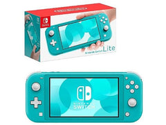 Consola Nintendo Switch Lite Azul Turquesa, Portátil com Controlos Integrados, 32 GB