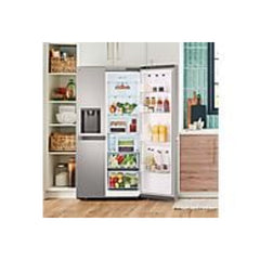 Frigorífico LG GSLC41PYPE Americano 638L Total No Frost Dispensador SIN TOMA DE AGUA Inox