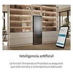 Frigorífico Combi Haier 3D 60 Series 5 HTW 5618CNMG 360L Total No Frost Clase C Inox