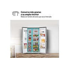 Frigorífico LG GSLV71PZTD Americano Total No Frost 635L Clase D Dispensador SIN TOMA DE AGUA Inox