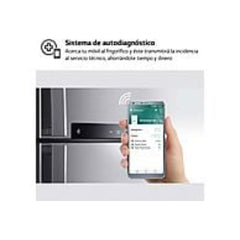 Frigorífico LG GSLV71PZTD Americano Total No Frost 635L Clase D Dispensador SIN TOMA DE AGUA Inox