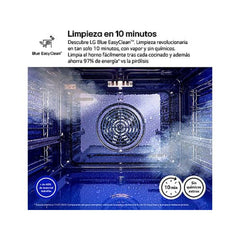 Horno multifunción LG WSED7613S, 76 L, Integrable, Pirolítico, EasyClean™, ThinQ™, Acero inoxidable, 59.2 cm