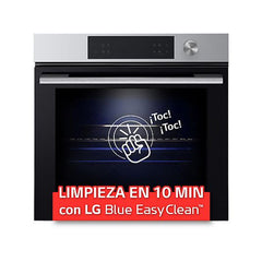 Horno multifunción LG WSED7613S, 76 L, Integrable, Pirolítico, EasyClean™, ThinQ™, Acero inoxidable, 59.2 cm