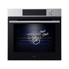 Horno multifunción LG WSED7613S, 76 L, Integrable, Pirolítico, EasyClean™, ThinQ™, Acero inoxidable, 59.2 cm