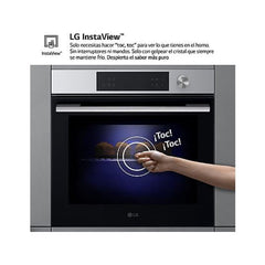 Horno multifunción LG WSED7613S, 76 L, Integrable, Pirolítico, EasyClean™, ThinQ™, Acero inoxidable, 59.2 cm
