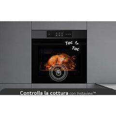 Horno a vapor LG WSED7665B, 76 L, Multifunción, Pirolítico + Vapor, Acero Negro Mate