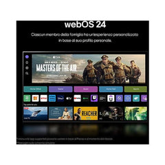 TV LG 55UT80006LA Preto 55 Polegadas 4K UHD | webOS Smart TV α5 AI Gen7