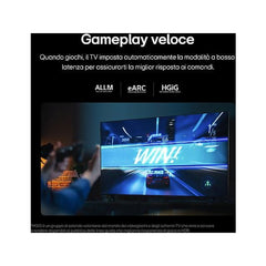 TV LG 55UT80006LA Preto 55 Polegadas 4K UHD | webOS Smart TV α5 AI Gen7