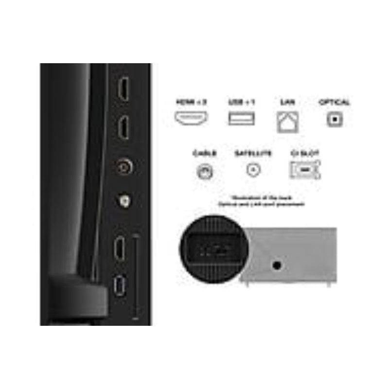 TV TCL 65P6K Negro 65 Pulgadas 4K UHD | Google TV Procesador AiPQ Dolby Atmos