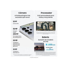 Samsung Galaxy S25 Ultra Titanium Black 512 GB Smartphone 6,9 Pulgadas WQHD+ 5G