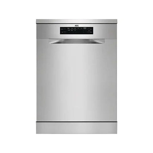 Máquina de Lavar Loiça AEG FFB64617ZM Série 6000 Independente 13 Conjuntos Classe C AirDry Inox