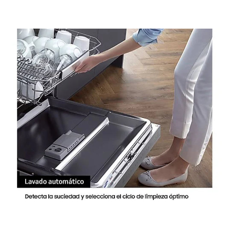 Lavavajillas Samsung DW60A6092FS/ET Independiente 14 Servicios Clase D Inox Bandeja Cubiertos