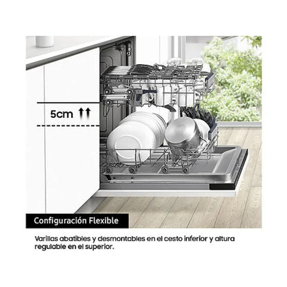 Lavavajillas Samsung DW60A6092FS/ET Independiente 14 Servicios Clase D Inox Bandeja Cubiertos