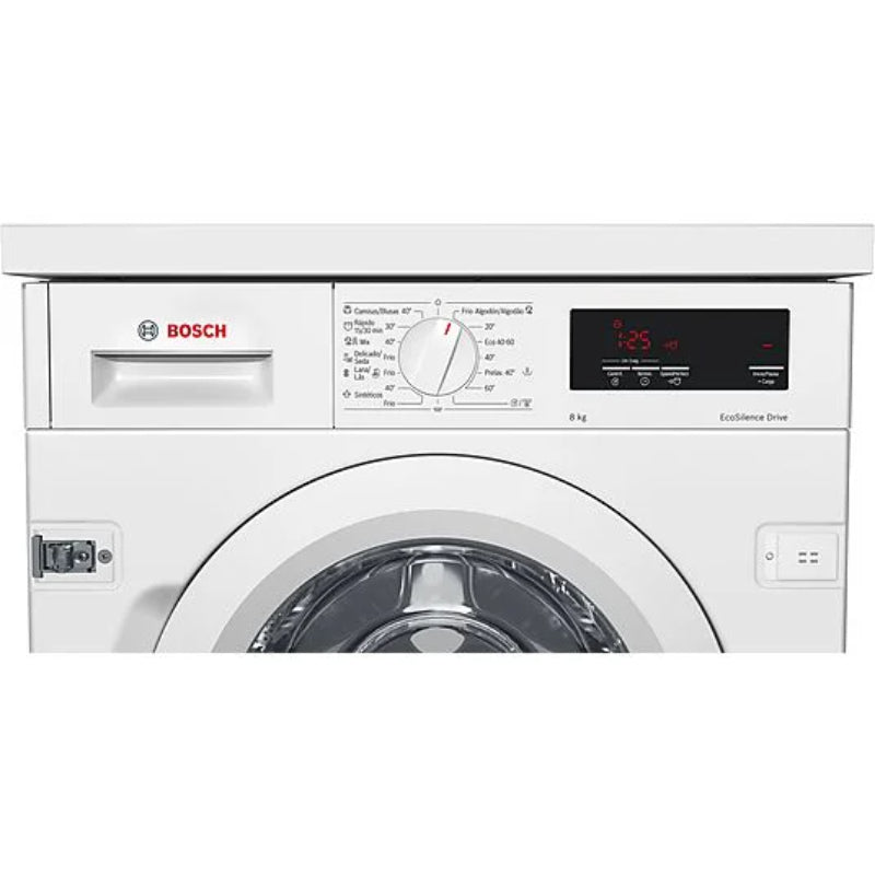 Lavadora Bosch WIW24307ES Integrable 8kg 1200rpm Clase C Motor EcoSilence SpeedPerfect