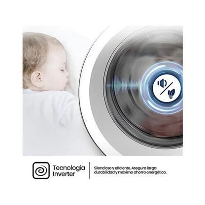 Lavadora Secadora Hisense WD3M841BWIES Integrable 8kg/6kg 1400rpm Clase E/B Inverter