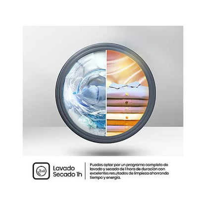 Lavadora Secadora Hisense WD3M841BWIES Integrable 8kg/6kg 1400rpm Clase E/B Inverter