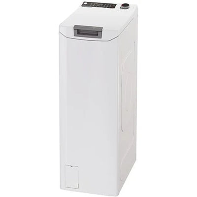 Lavadora Hoover THOS2856TM4-S Carga Superior 8.5kg 1400rpm Clase B Motor Inverter Wi-Fi Blanco