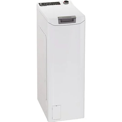 Lavadora Hoover THOS2856TM4-S Carga Superior 8.5kg 1400rpm Clase B Motor Inverter Wi-Fi Blanco