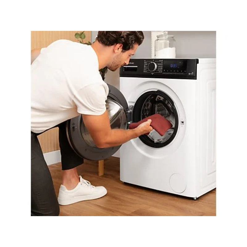 Lavadora Cecotec Bolero DressCode 8610 Carga Frontal 8kg 1400rpm Clase A Inverter Plus Steam Max Blanco