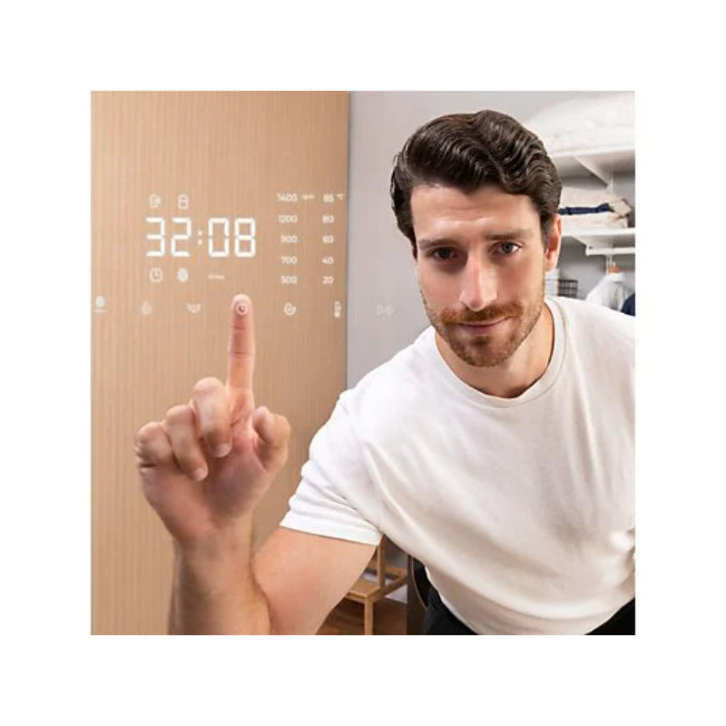 Lavadora Cecotec Bolero DressCode 8610 Carga Frontal 8kg 1400rpm Clase A Inverter Plus Steam Max Blanco