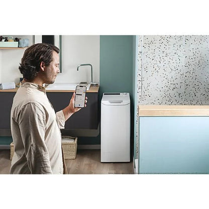 Lavadora Candy TCA286TM5-S ProWash 500 Carga Superior 8kg 1200rpm Clase B Motor Inverter Wi-Fi