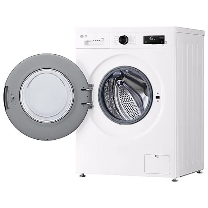 Lavadora LG F4X1009NWK Carga Frontal 9kg 1400rpm Clase A AI Direct Drive™ Steam™ Blanco Marfil