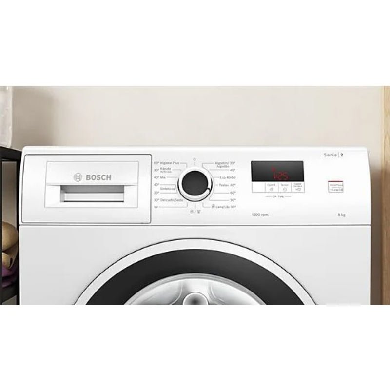 Lavadora Bosch WUU28T63ES Carga Frontal 8kg 1400rpm Clase A Motor EcoSilence Blanco