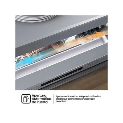 Lavavajillas Hisense HS623D10X Libre Instalación 14 Servicios Clase D Motor Inverter Inox