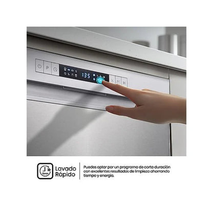 Lavavajillas Hisense HS623D10X Libre Instalación 14 Servicios Clase D Motor Inverter Inox