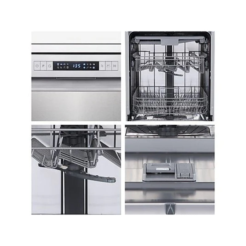 Lavavajillas Hisense HS623D10X Libre Instalación 14 Servicios Clase D Motor Inverter Inox