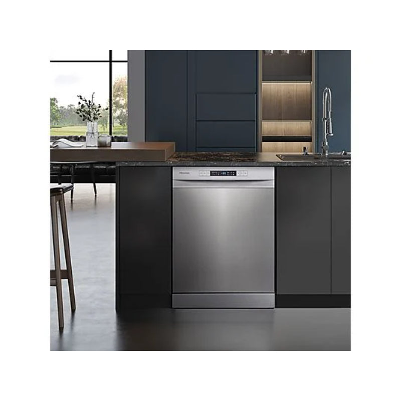 Lavavajillas Hisense HS623D10X Libre Instalación 14 Servicios Clase D Motor Inverter Inox