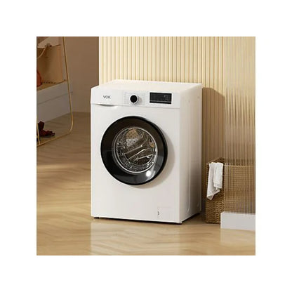Lavadora VOK EVW-6UDWL21 Carga Frontal 6kg 1000rpm Clase D Profundidad 49.1cm Blanco
