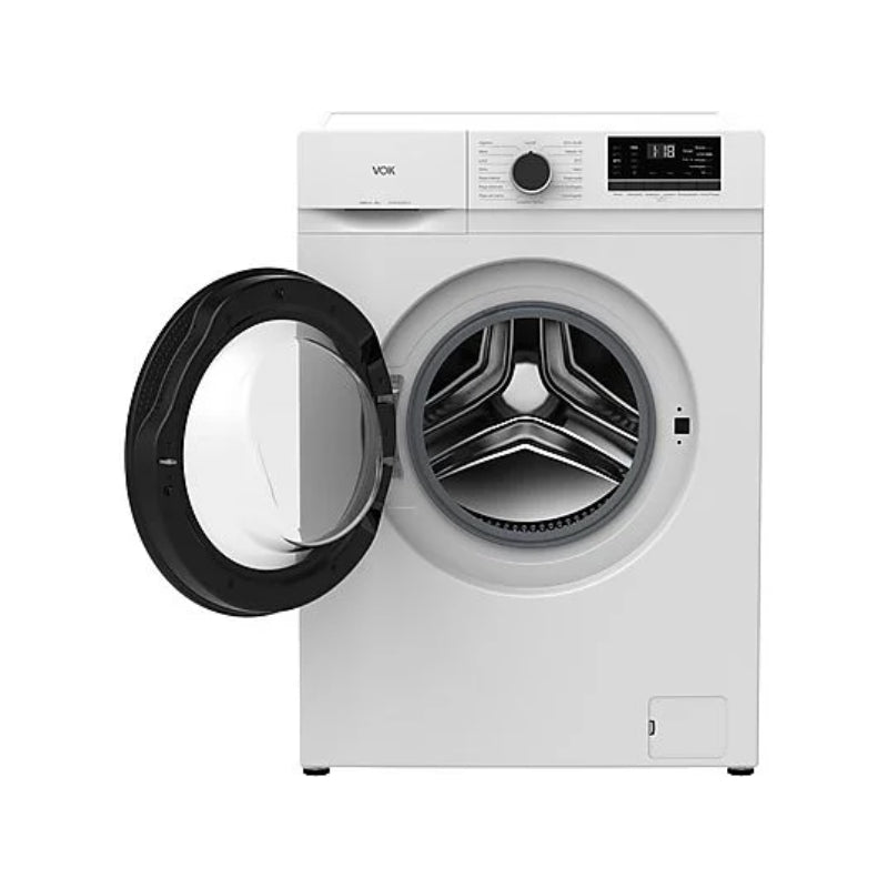 Lavadora VOK EVW-6UDWL21 Carga Frontal 6kg 1000rpm Clase D Profundidad 49.1cm Blanco