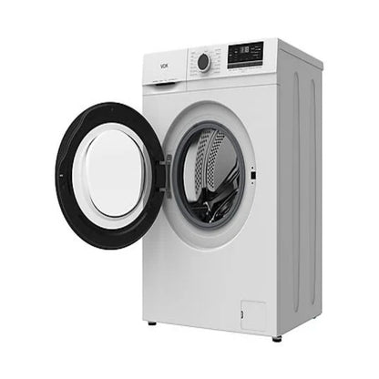 Lavadora VOK EVW-7BAWL21N Carga Frontal 7kg 1200rpm Clase A Motor Inverter Blanco