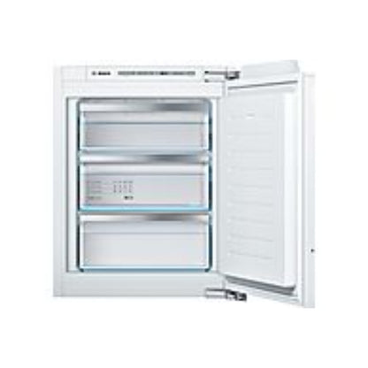 Congelador Bajo Encimera Bosch GIV11AFE0, 72 litros, Integrable, Blanco
