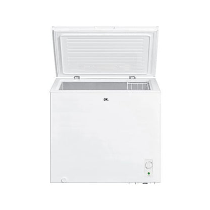 Congelador horizontal ok. OFZ 171 E W, 198 L, Clase E, Mecánico, 4 estrellas, Blanco