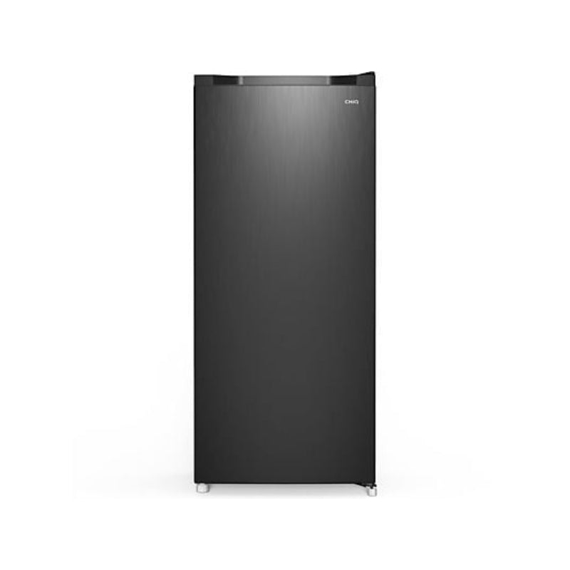 Congelador Vertical CHIQ FSD160D4E, 145 l, 126 cm, Congelación Rápida, Color Metálico Cepillado Oscuro