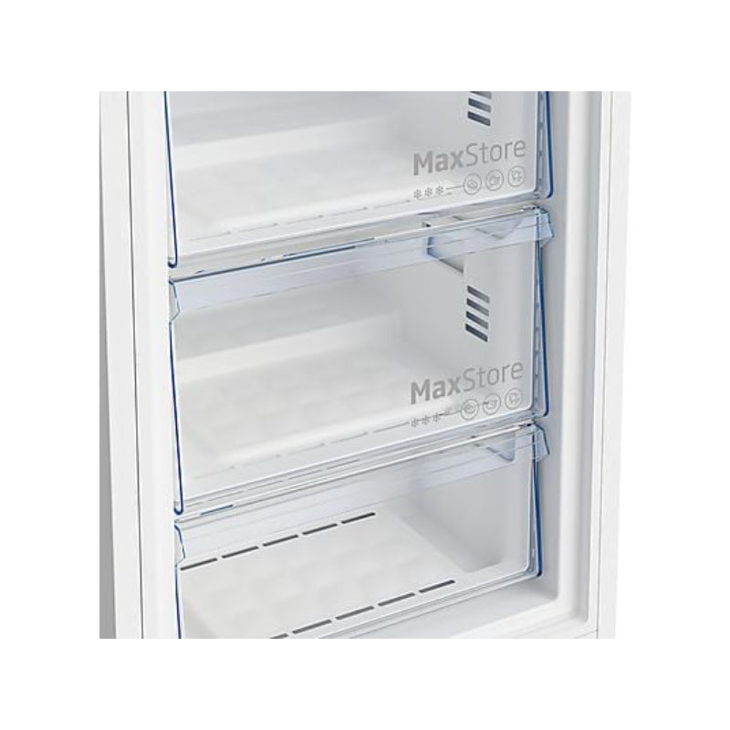 Congelador Vertical BEKO B3RFNE274W, 271 litros, 151.5 cm, Blanco