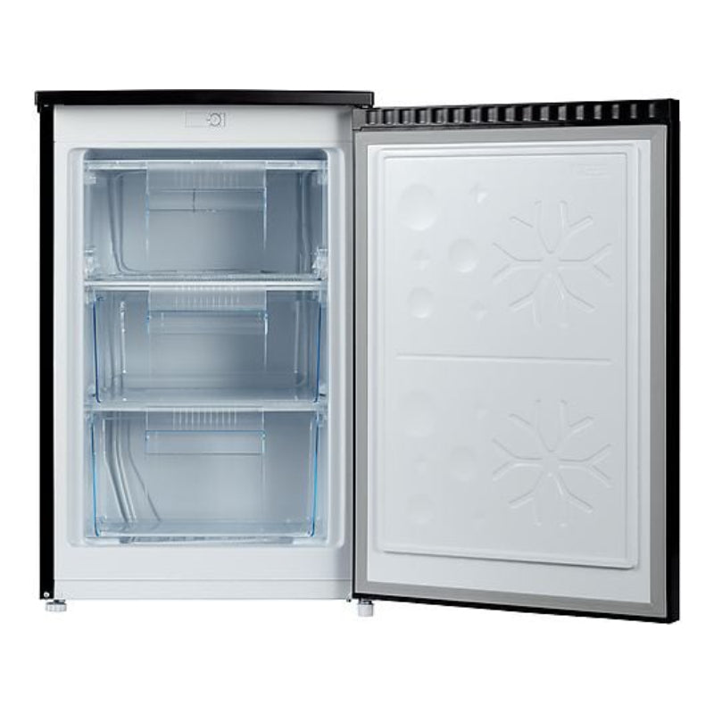 Congelador Vertical CHIQ CSD90D4D, 85 litros, 84.5 cm, Color Metálico Cepillado Oscuro