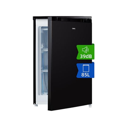 Congelador Vertical CHIQ CSD90D4D, 85 litros, 84.5 cm, Color Metálico Cepillado Oscuro