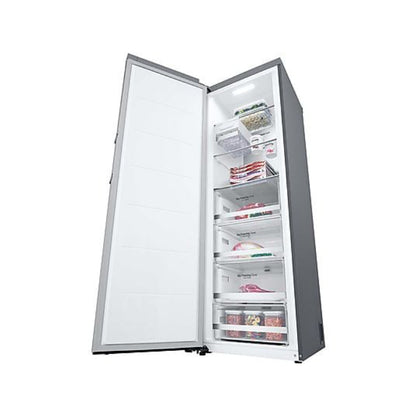 Congelador Vertical LG GFM61MBCSF, 324 l, 186 cm, Total No Frost, Inox Antihuellas