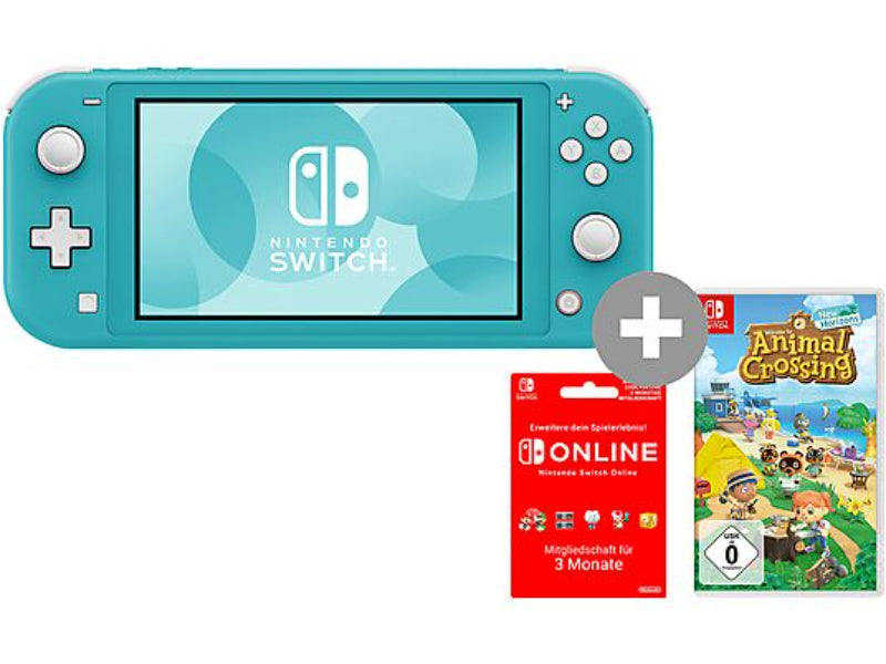 Nintendo Switch Lite Azul – Consola portátil con 32 GB y Animal Crossing (Código digital)