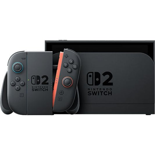 Nintendo Switch 2, 7.9”, Full HD HDR 120 Hz, 256 GB, Magnetic Joy-Con 2, Azul y Rojo Neón
