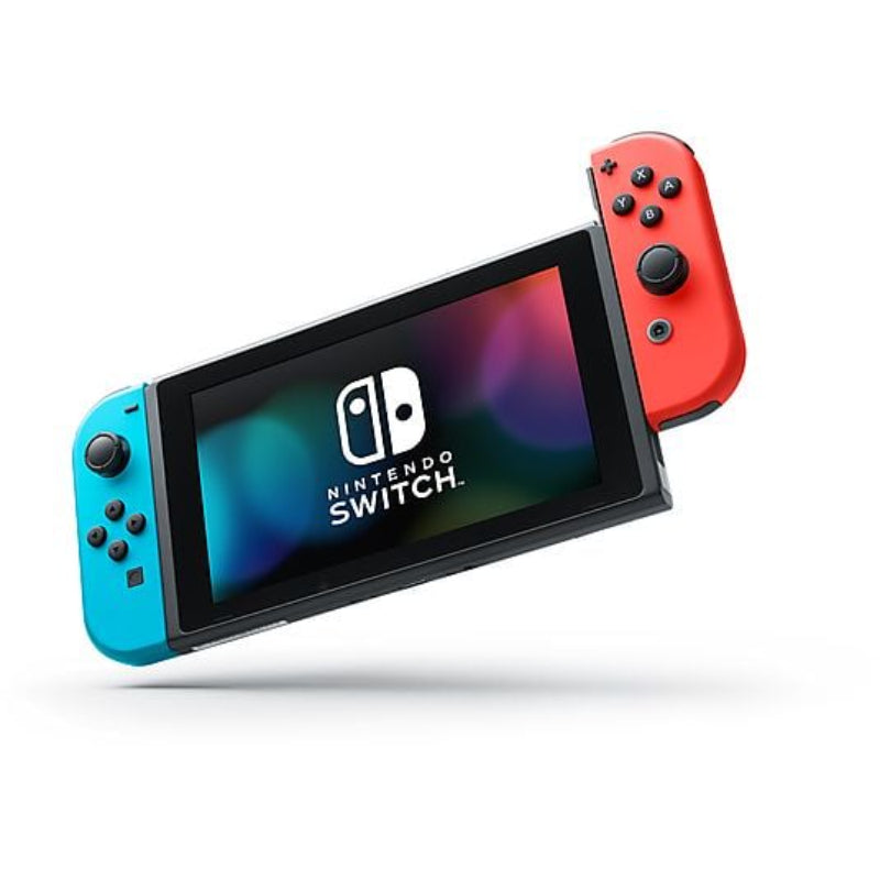 Nintendo Switch, consola híbrida de 6.2", Joy-Con Azul/Rojo Neón, 32 GB