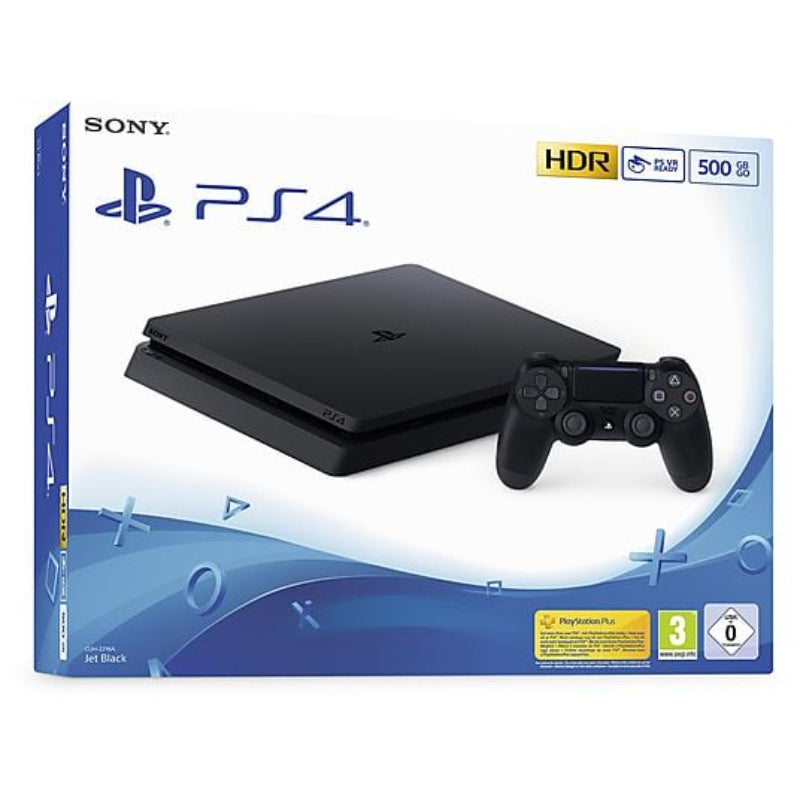 Consola Sony PlayStation 4 Slim, 500 GB, Negro